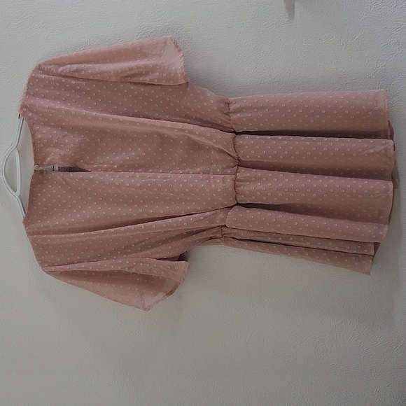 Pink pretty Blouse from Lane Bryant - Picture 4 of 4